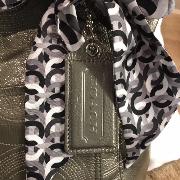 Coach Patent Shoulder Tote - Picture 3 of 10